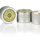 Soy candle travel tin - Rose